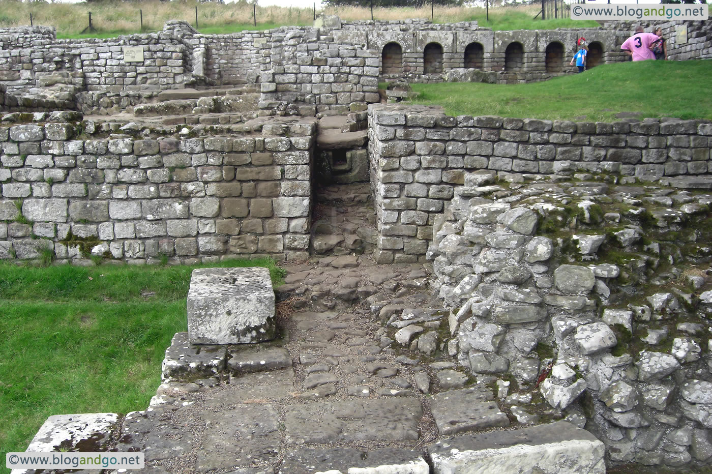 Hadrian's Wall Path - Bath House III, Chesters Roman Fort